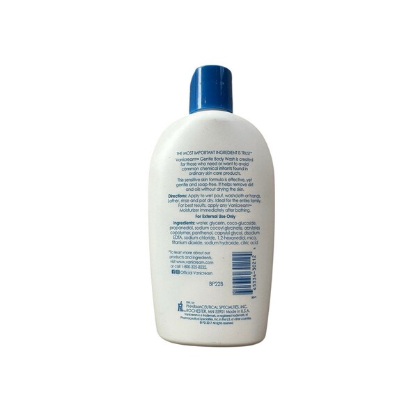 Vanicream Gentle Body Wash For Sensitive Skin 12 oz - Picture 2 of 2